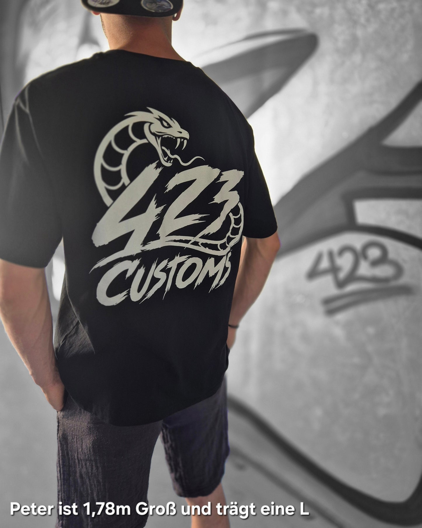 423 Customs Oversize T-Shirt